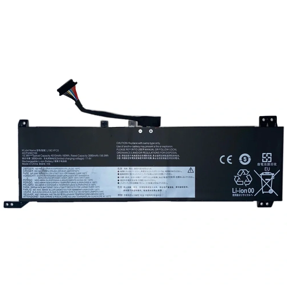 Lenovo Legion 5 Series L19C4PC0 15.36V 4010mAh 60Wh Laptop Battery Replacement